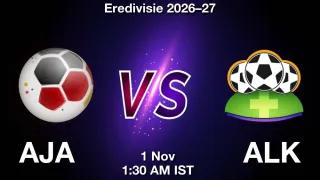 AJA vs ALK - Eredivisie 2026–27