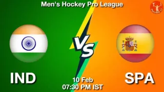 IND vs SPA Hockey Match Previews