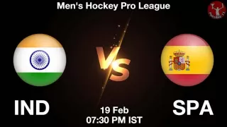 IND vs SPA Hockey Match Previews