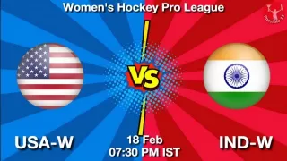 USA-W vs IND-W Hockey Match Previews