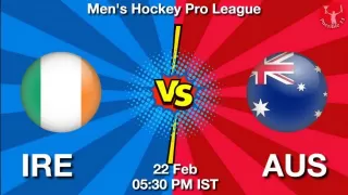 IRE vs AUS Hockey Match Previews