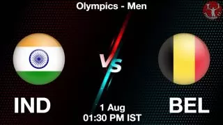 IND vs BEL Matcch Previews