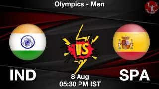 IND vs SPA Hockey Match Previews
