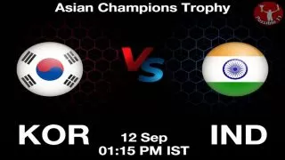 KOR vs IND Hockey Match Previews