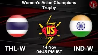THL-W vs IND-W Hockey Match Previews
