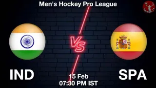 IND vs SPA Hockey Match Previews
