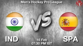 IND vs SPA Hockey Match Previews
