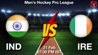 IND vs IRE Hockey Match Previews