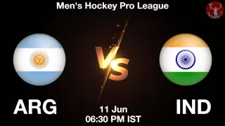 ARG vs IND Hockey Match Previews