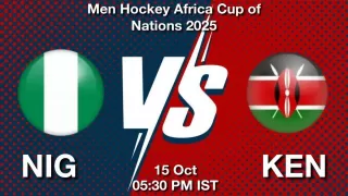 NIG vs KEN - Men Hockey