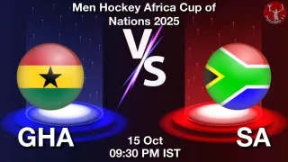 GHA vs SA - Men Hockey