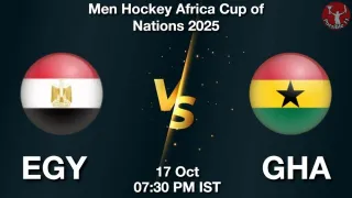 EGY vs GHA - Men Hockey