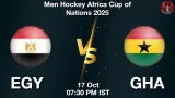 EGY vs GHA Dream11 Prediction, Preview & Updates - <small>Fri, 17 Oct 07:30 PM IST</small>
