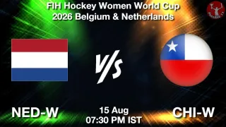 NED-W vs CHI-W NED-W vs CHI-W - FIH Hockey