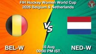 BEL-W vs NED-W - FIH Hockey