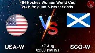 USA-W vs SCO-W USA-W vs SCO-W - FIH Hockey
