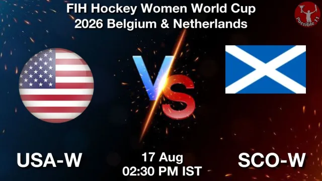 USA-W vs SCO-W Match Previews and Hockey Tips
