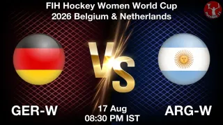 GER-W vs ARG-W - FIH Hockey