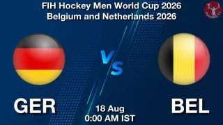 GER vs BEL - FIH Hockey