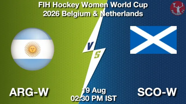 ARG-W vs SCO-W Match Previews and Hockey Tips