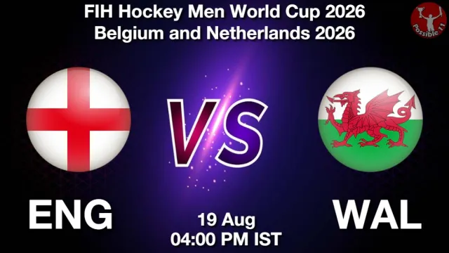 ENG vs WAL Match Previews and Hockey Tips