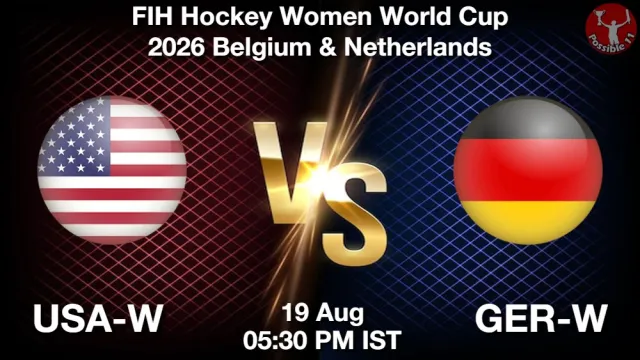 USA-W vs GER-W Match Previews and Hockey Tips