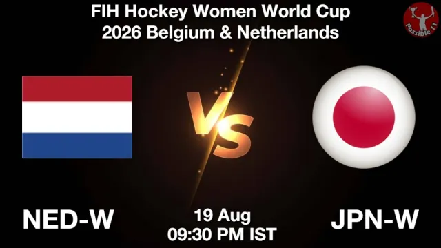 NED-W vs JPN-W Match Previews and Hockey Tips