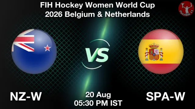 NZ-W vs SPA-W Match Previews and Hockey Tips