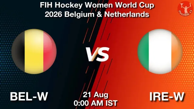 BEL-W vs IRE-W Match Previews and Hockey Tips