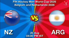 NZ vs ARG Match Result