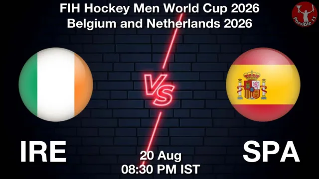 IRE vs SPA Match Previews and Hockey Tips