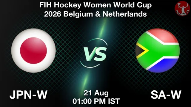 JPN-W vs SA-W Match Previews and Hockey Tips