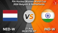 NED-W vs IND-W Match Result