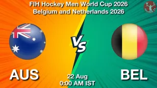 AUS vs BEL AUS vs BEL - FIH Hockey