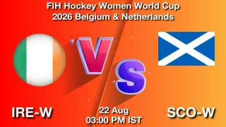 IRE-W vs SCO-W IRE-W vs SCO-W - FIH Hockey
