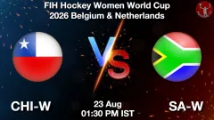 CHI-W vs SA-W Match Result