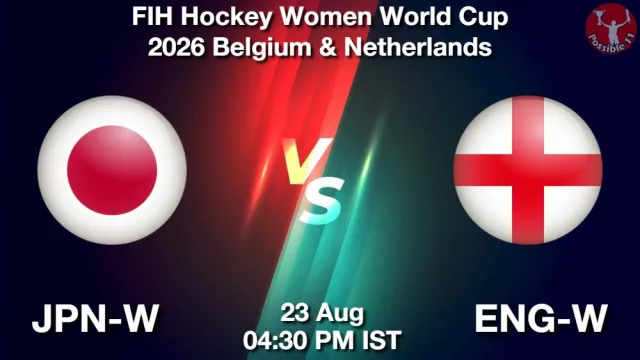 JPN-W vs ENG-W Match Previews and Hockey Tips