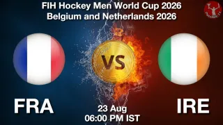 FRA vs IRE FRA vs IRE - FIH Hockey