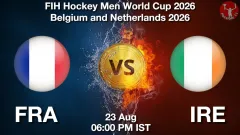 FRA vs IRE Match Result