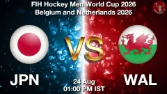 JPN vs WAL Match Result