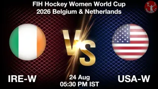 IRE-W vs USA-W IRE-W vs USA-W - FIH Hockey