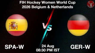 SPA-W vs GER-W SPA-W vs GER-W - FIH Hockey