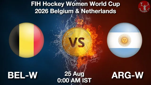 BEL-W vs ARG-W Match Previews and Hockey Tips