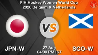 JPN-W vs SCO-W - FIH Hockey