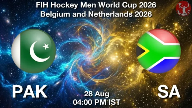 PAK vs SA Match Previews and Hockey Tips