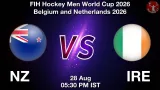 NZ vs IRE Dream11 Prediction, Preview & Updates - <small>Fri, 28 Aug 05:30 PM IST</small>