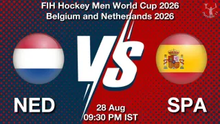 NED vs SPA NED vs SPA - FIH Hockey