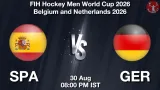 SPA vs GER Dream11 Prediction, Preview & Updates - <small>Sun, 30 Aug 08:00 PM IST</small>