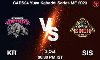 KR vs SIS Matcch Previews