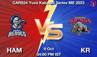 HAM vs KR Matcch Previews